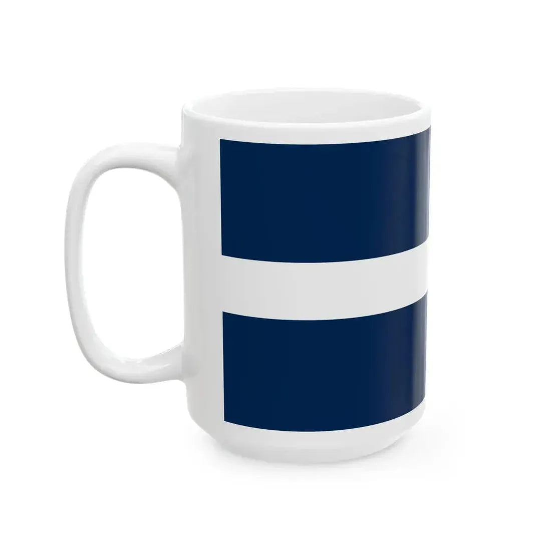 Official flag of Latgale (Latvia) White Coffee Mug - Go Mug Yourself