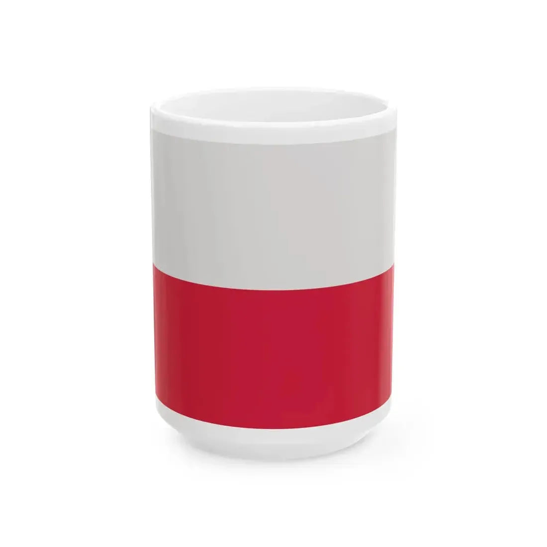 Official flag of Poland (Poland) White Coffee Mug 15oz - Go Mug Yourself
