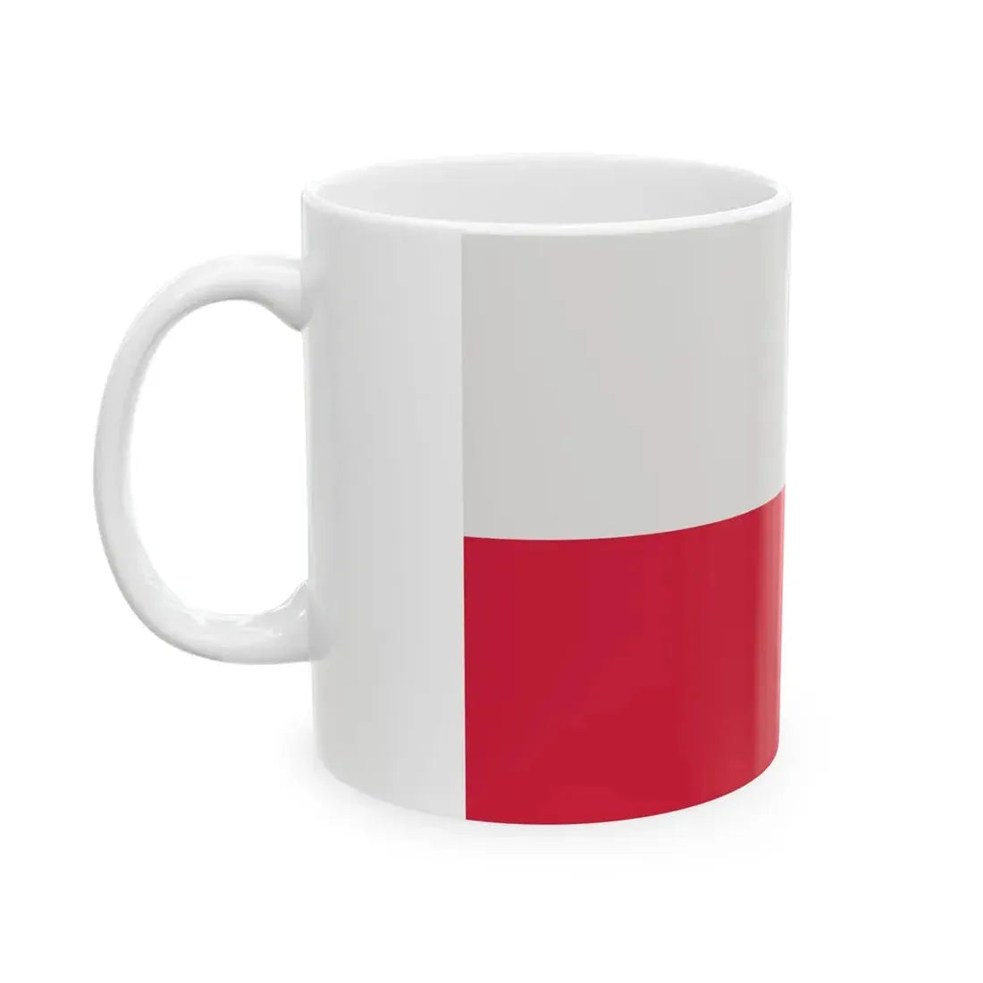 Official flag of Poland (Poland) White Coffee Mug - Go Mug Yourself
