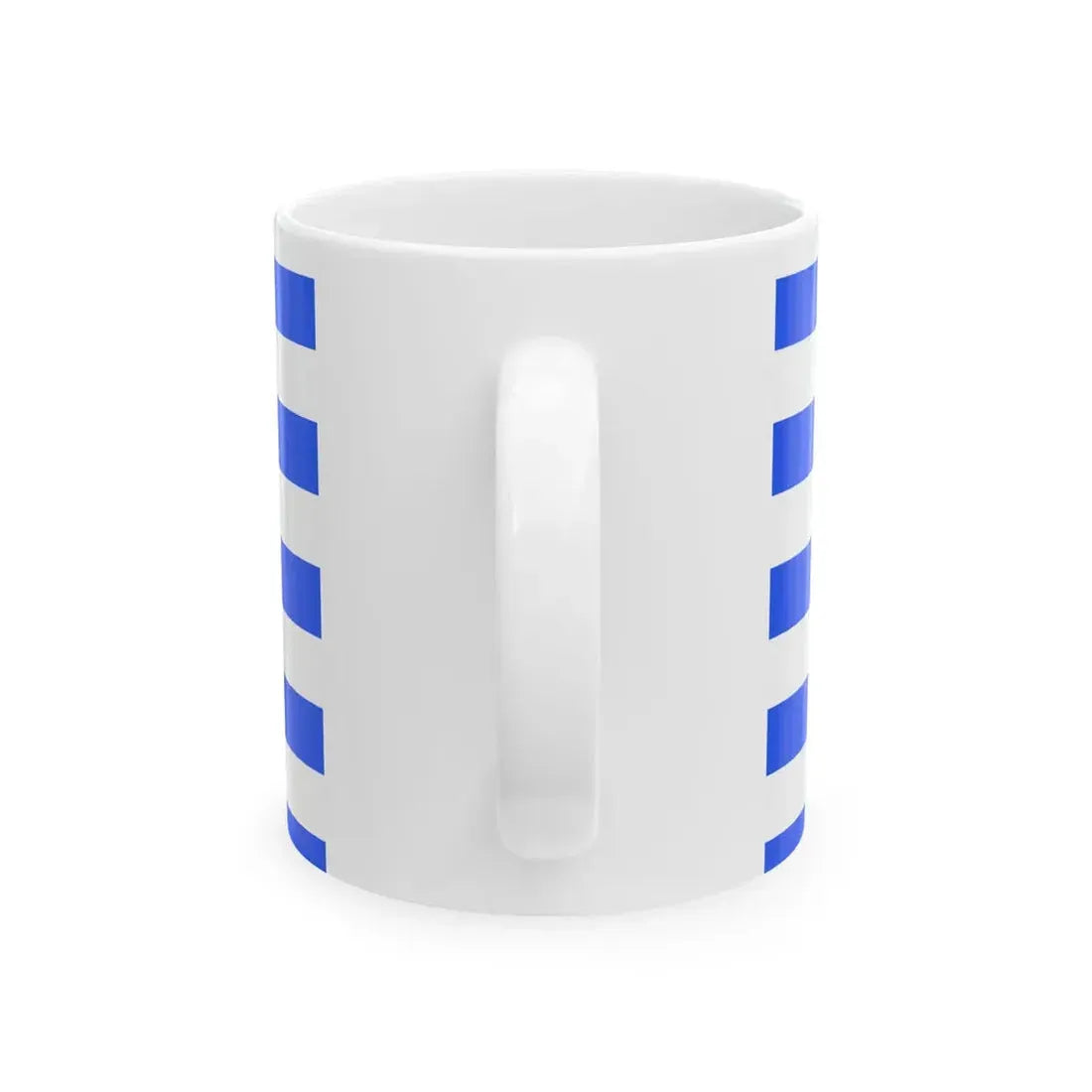 Official flag of the Arelerland (Belgium) White Coffee Mug - Go Mug Yourself