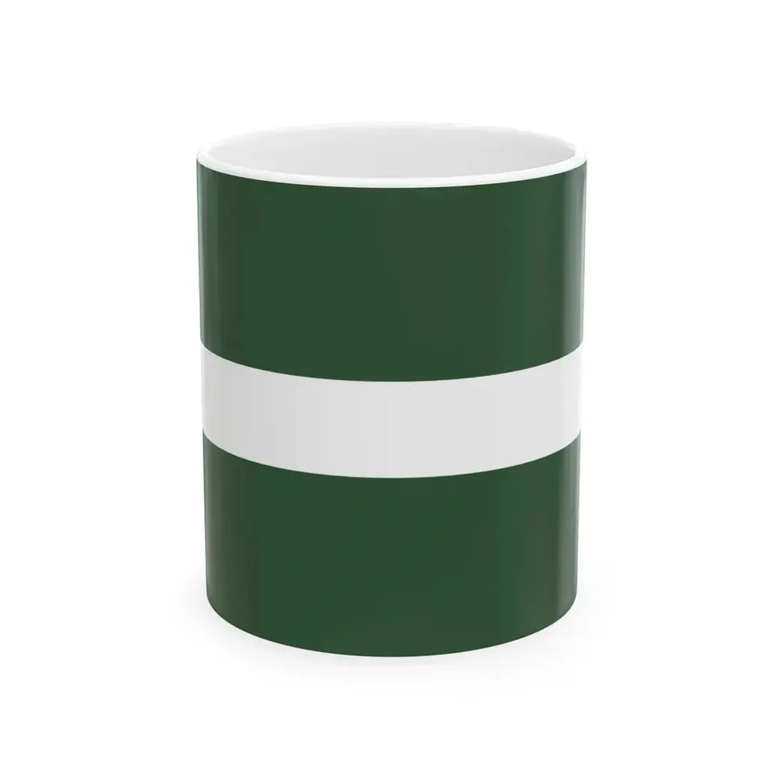 Official flag of Zemgale (Latvia) White Coffee Mug 11oz - Go Mug Yourself