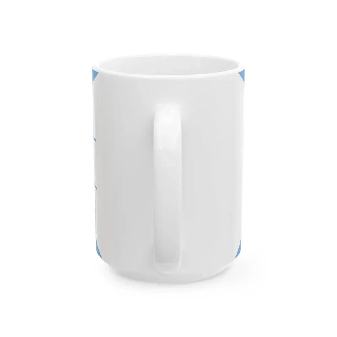 Oficial al mando de un ala FAA bandera (Argentina) White Coffee Mug - Go Mug Yourself