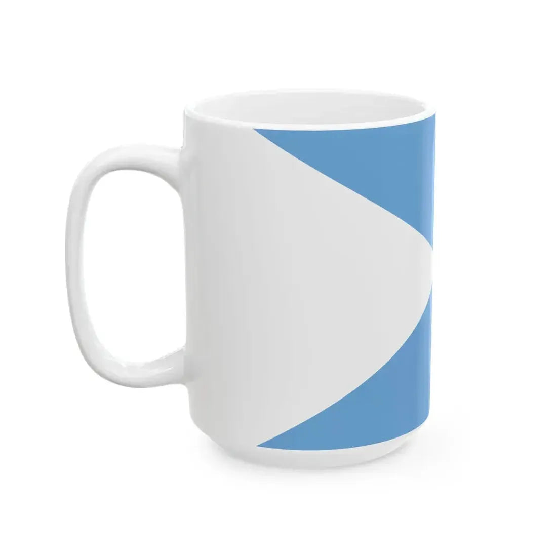 Oficial al mando de un ala FAA bandera (Argentina) White Coffee Mug - Go Mug Yourself