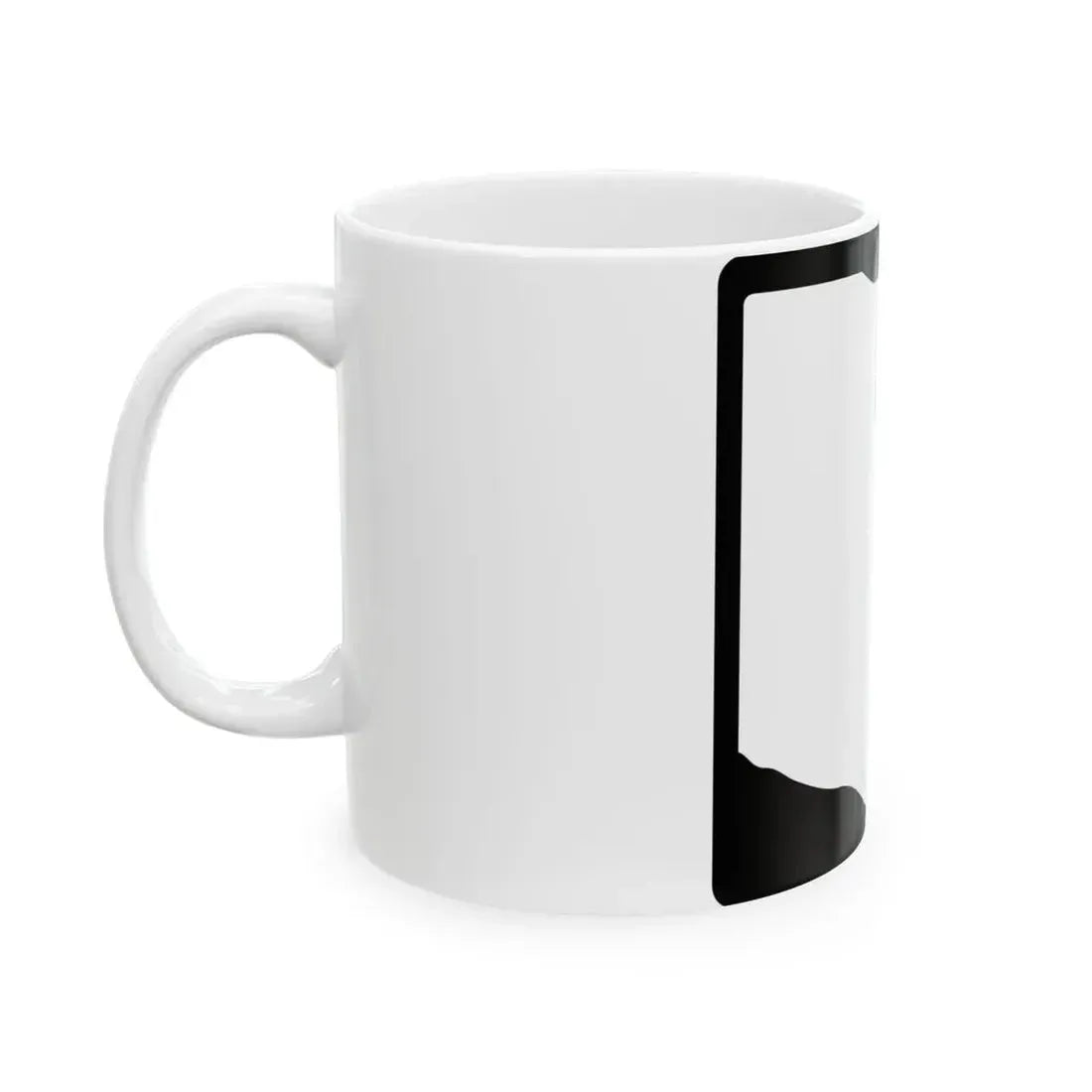 OH-1 (Ohio) (Road Sign) White Coffee Mug - Go Mug Yourself