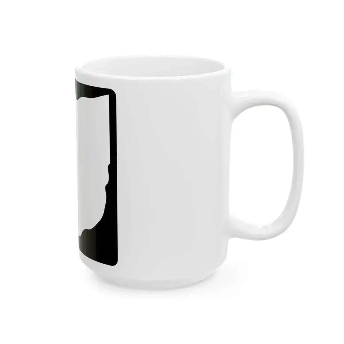 OH-1 (Ohio) (Road Sign) White Coffee Mug - Go Mug Yourself