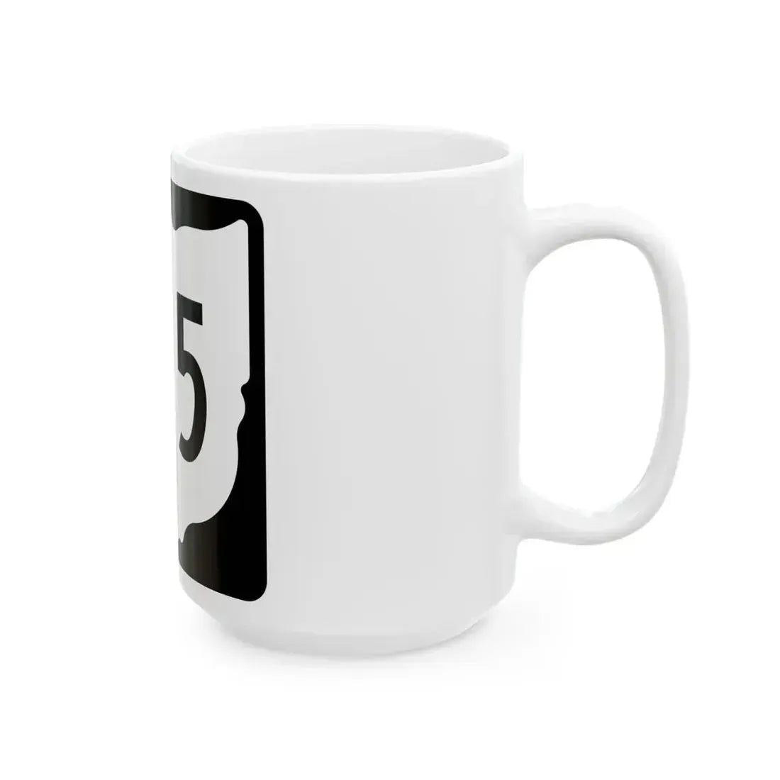 OH-105 1967 (Ohio) (Road Sign) White Coffee Mug - Go Mug Yourself