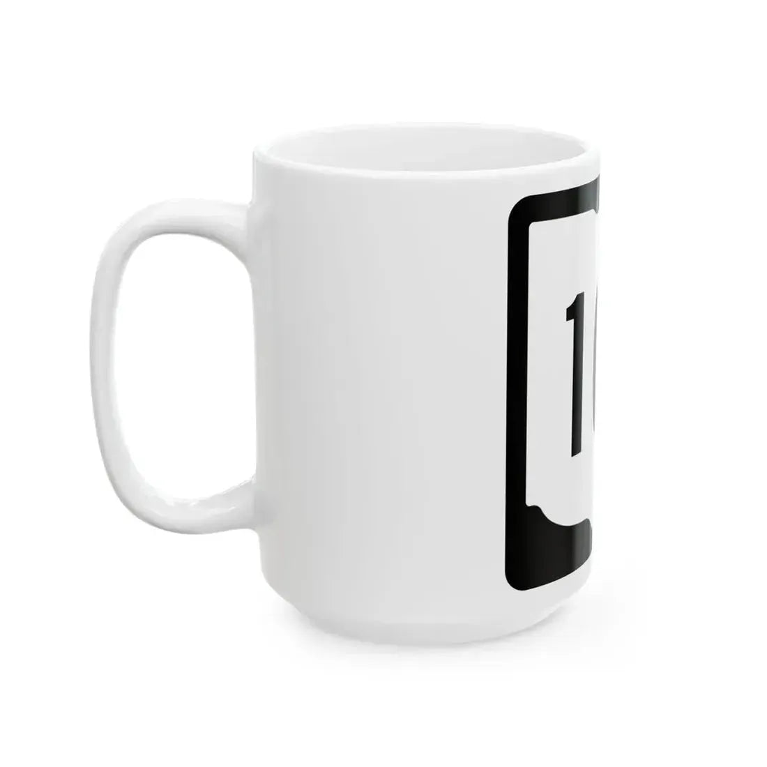 OH-106 1967 (Ohio) (Road Sign) White Coffee Mug - Go Mug Yourself