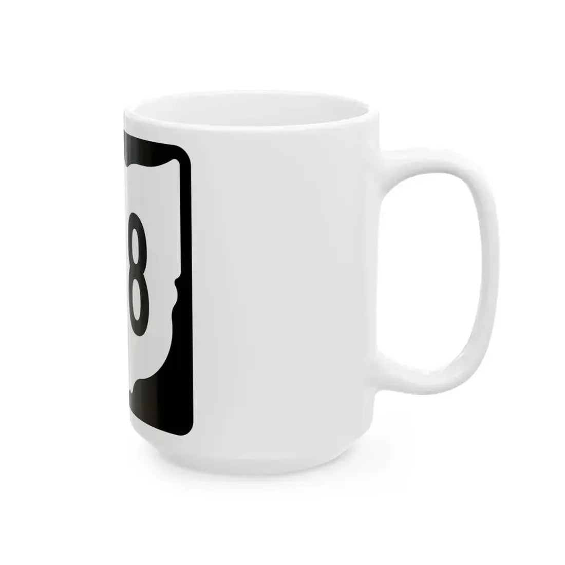 OH-108 1967 (Ohio) (Road Sign) White Coffee Mug - Go Mug Yourself