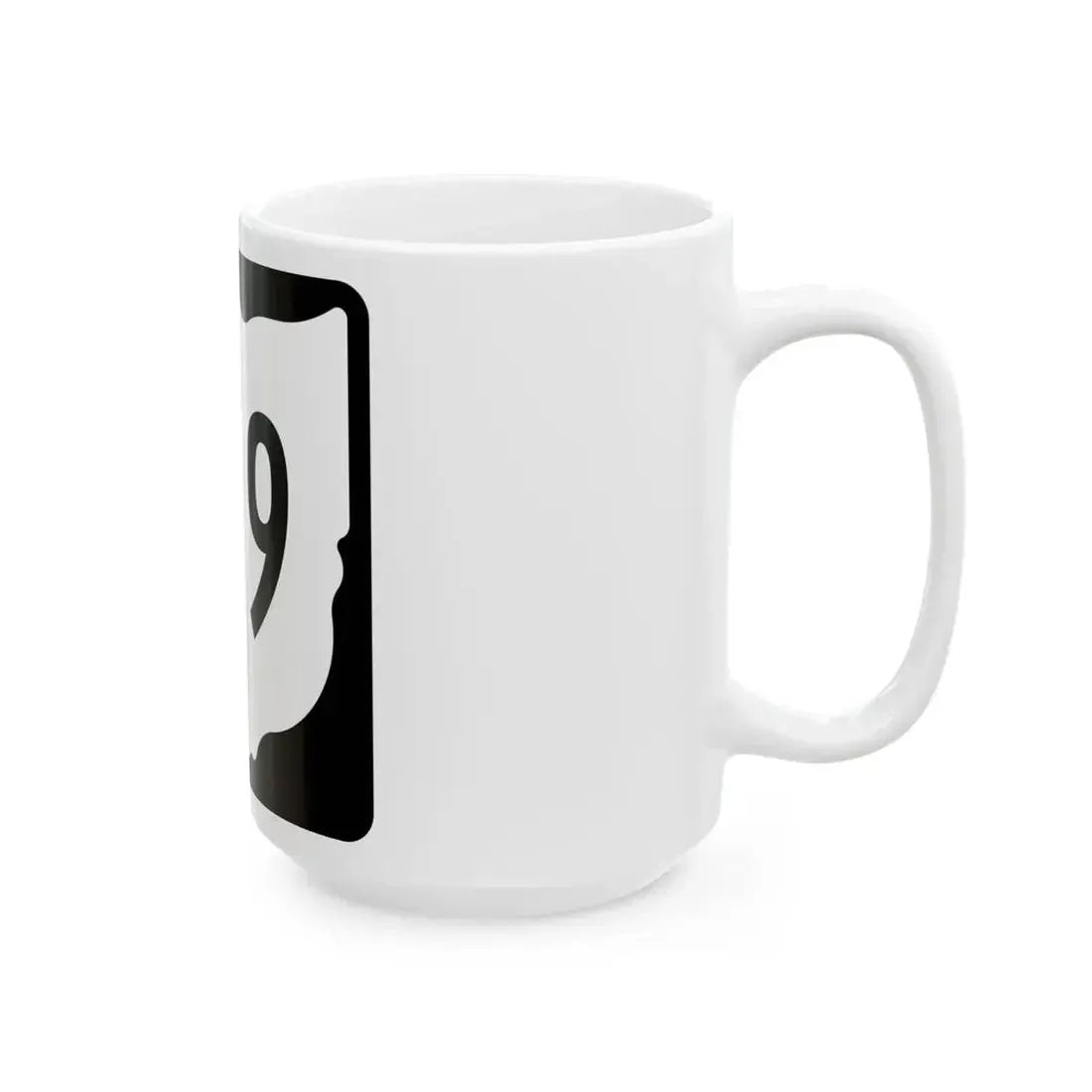 OH-109 1967 (Ohio) (Road Sign) White Coffee Mug - Go Mug Yourself