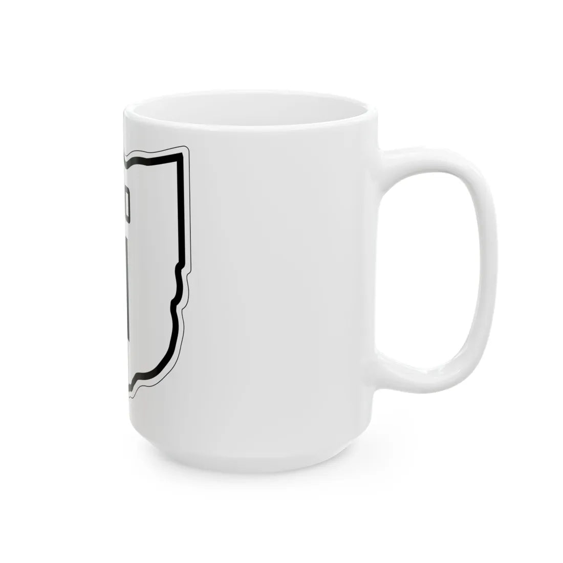 OH-11 1927 (Ohio) (Road Sign) White Coffee Mug - Go Mug Yourself