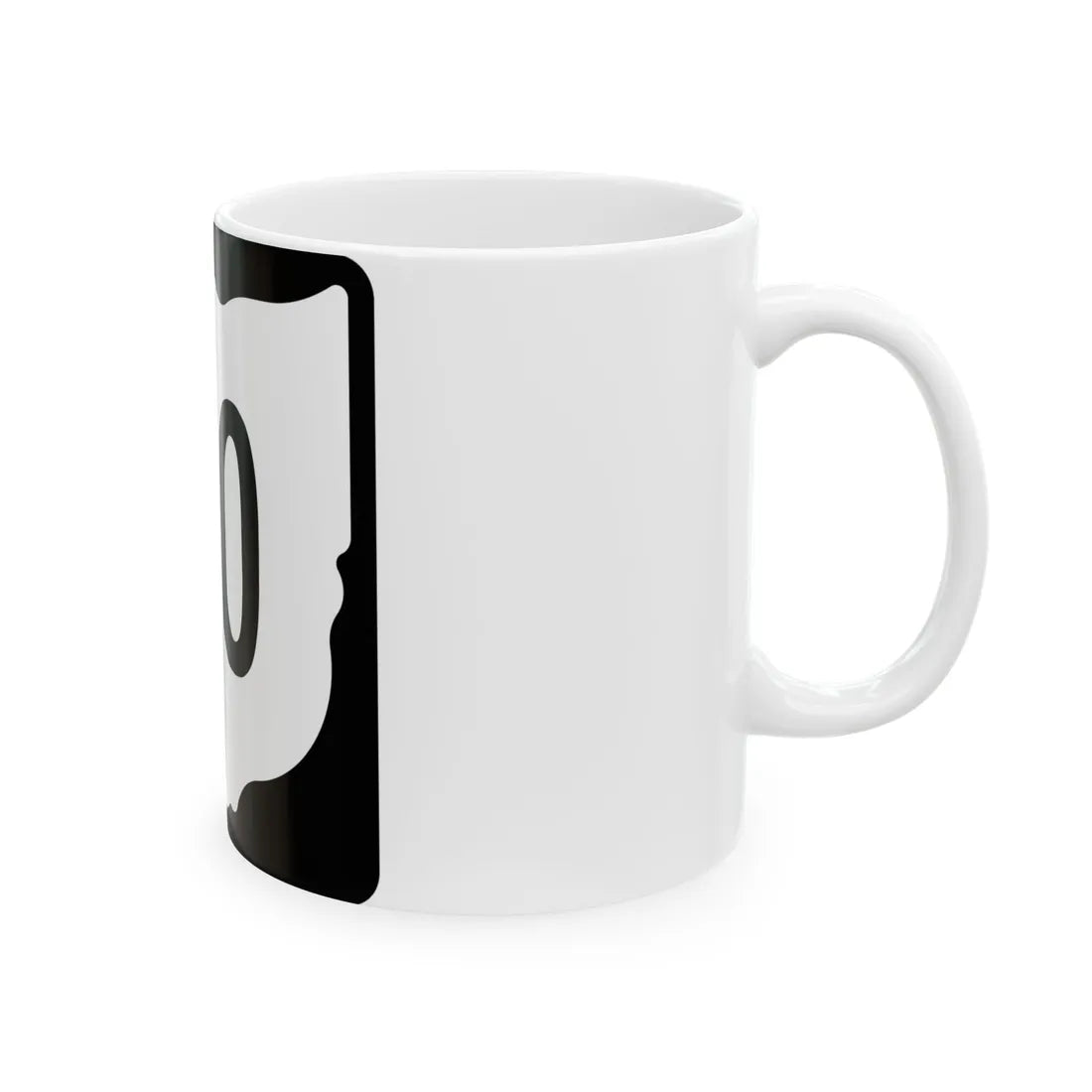 OH-110 1967 (Ohio) (Road Sign) White Coffee Mug - Go Mug Yourself