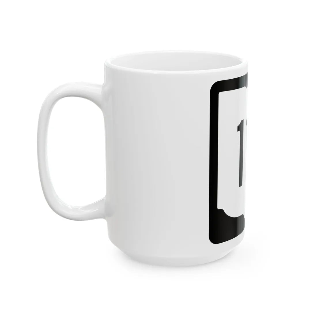 OH-110 1967 (Ohio) (Road Sign) White Coffee Mug - Go Mug Yourself