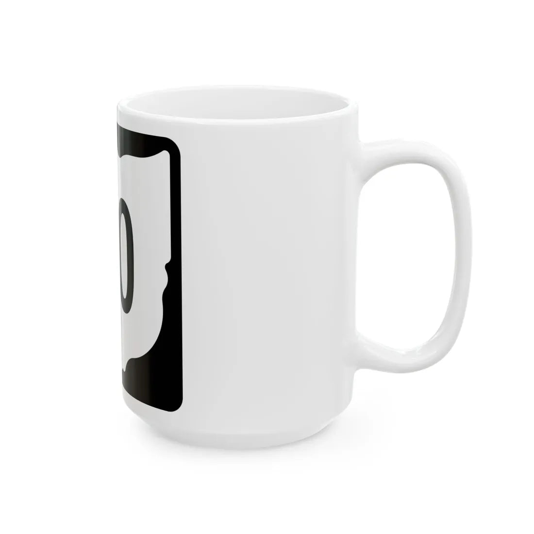 OH-110 1967 (Ohio) (Road Sign) White Coffee Mug - Go Mug Yourself