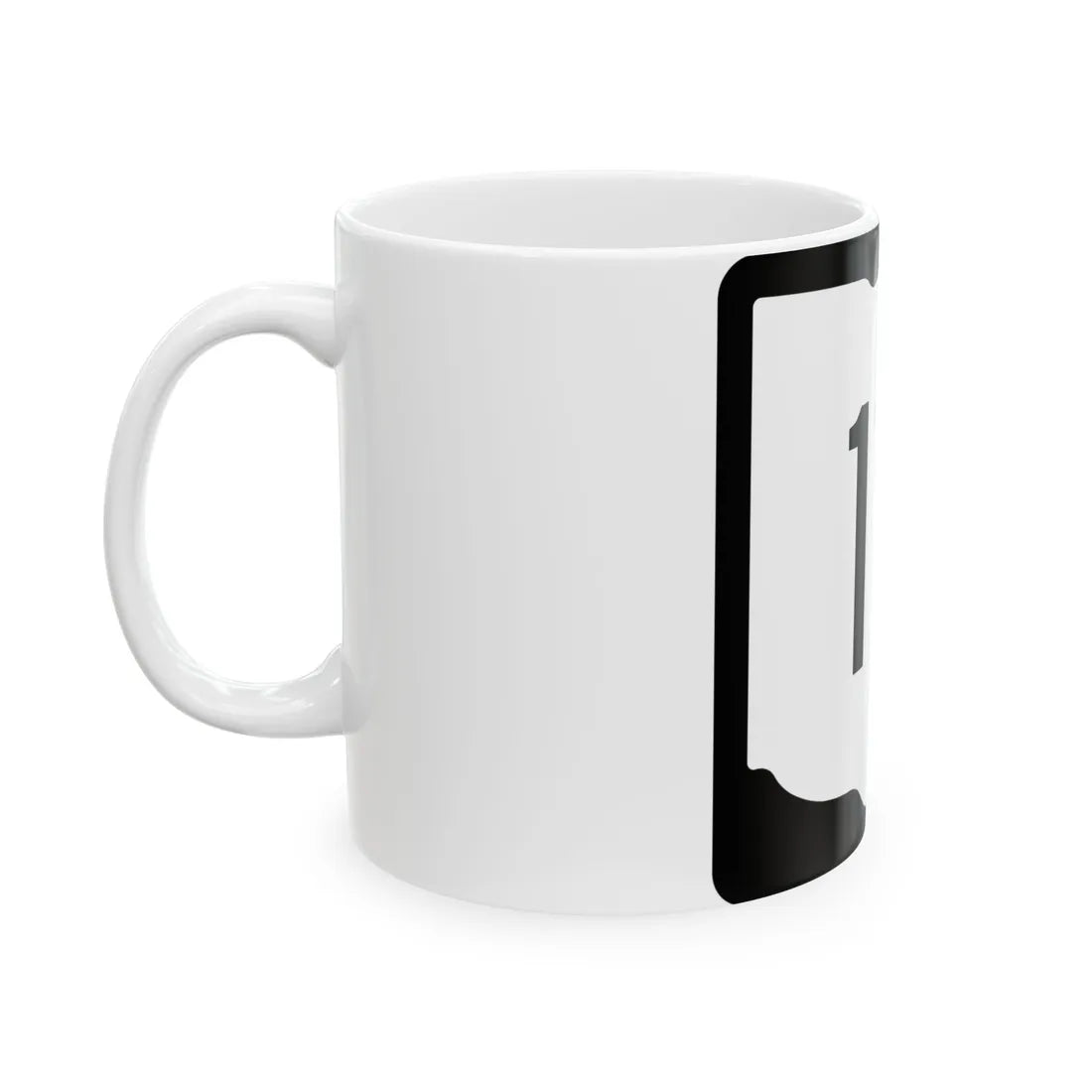OH-111 1967 (Ohio) (Road Sign) White Coffee Mug - Go Mug Yourself