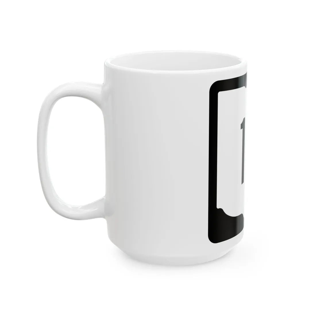 OH-111 1967 (Ohio) (Road Sign) White Coffee Mug - Go Mug Yourself