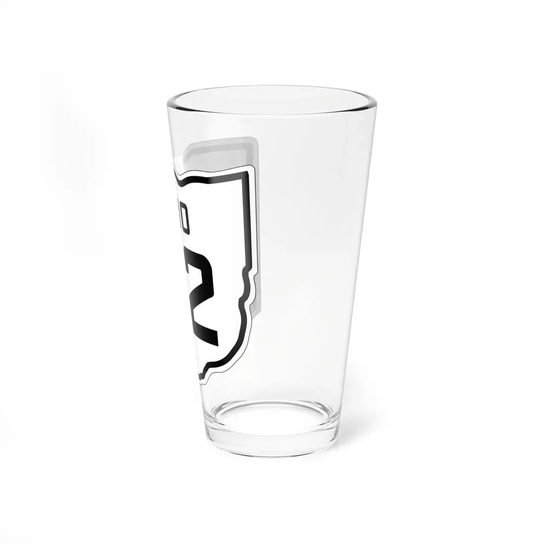 OH-112 1927 (Ohio) (Road Sign) Pint Glass 16oz - Go Mug Yourself