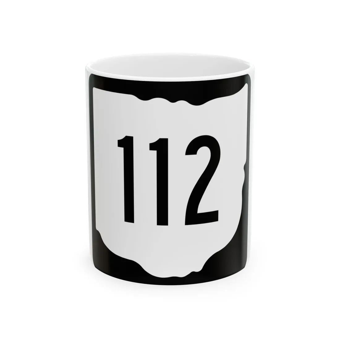 OH-112 1967 (Ohio) (Road Sign) White Coffee Mug 11oz - Go Mug Yourself