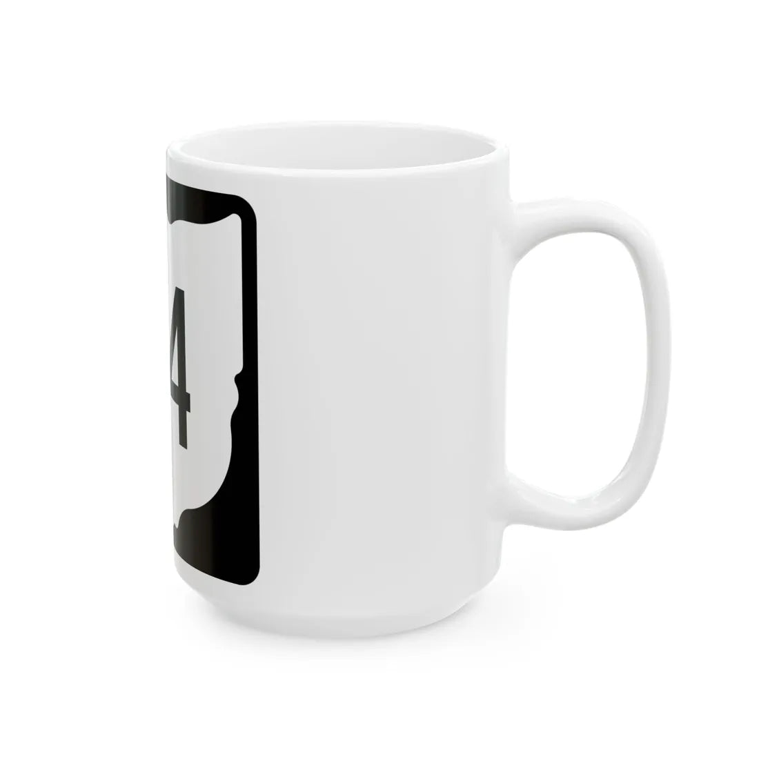OH-114 1967 (Ohio) (Road Sign) White Coffee Mug - Go Mug Yourself