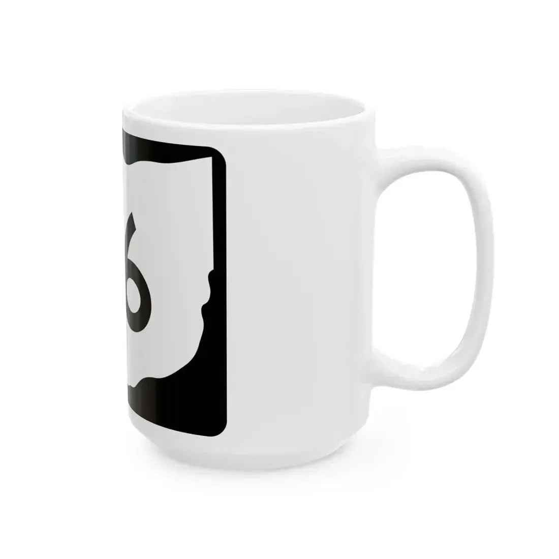 OH-116 (Ohio) (Road Sign) White Coffee Mug - Go Mug Yourself