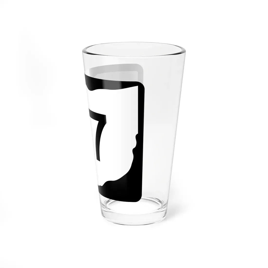 OH-117 (Ohio) (Road Sign) Pint Glass 16oz - Go Mug Yourself