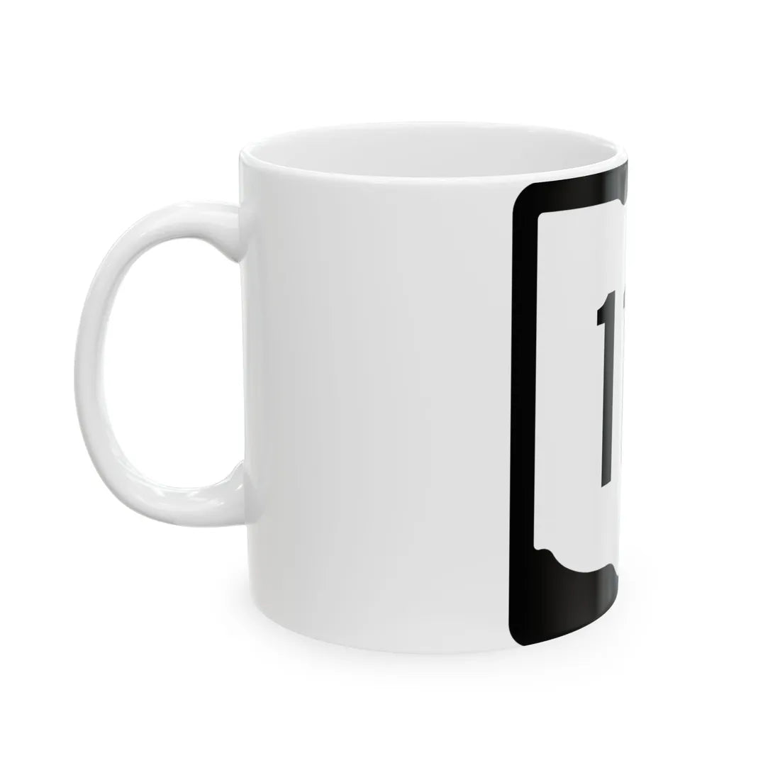 OH-119 1967 (Ohio) (Road Sign) White Coffee Mug - Go Mug Yourself