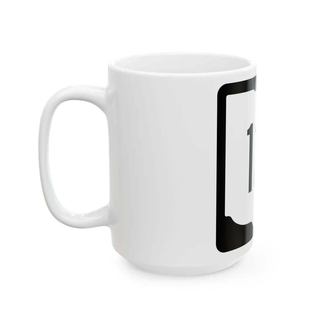 OH-121 1967 (Ohio) (Road Sign) White Coffee Mug - Go Mug Yourself