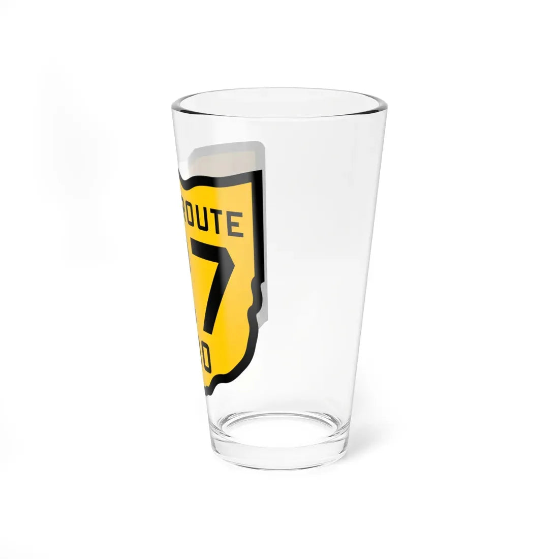 OH-127 1920 (Ohio) (Road Sign) Pint Glass 16oz - Go Mug Yourself