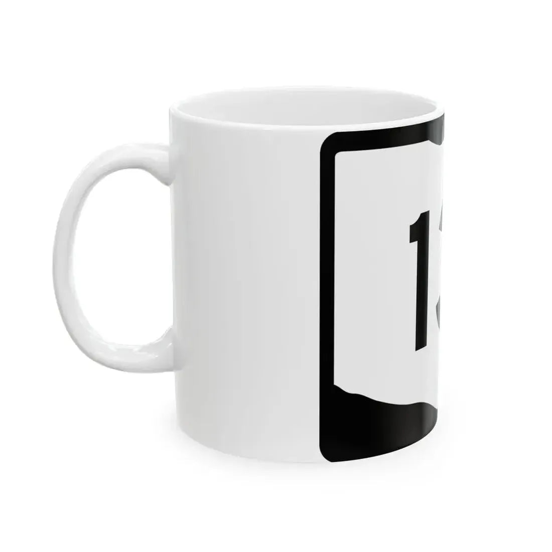 OH-131 (Ohio) (Road Sign) White Coffee Mug - Go Mug Yourself