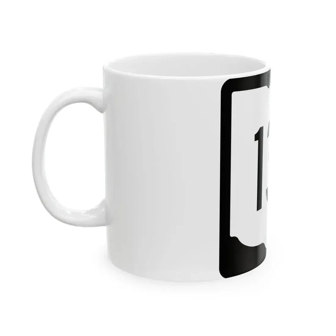 OH-132 1967 (Ohio) (Road Sign) White Coffee Mug - Go Mug Yourself