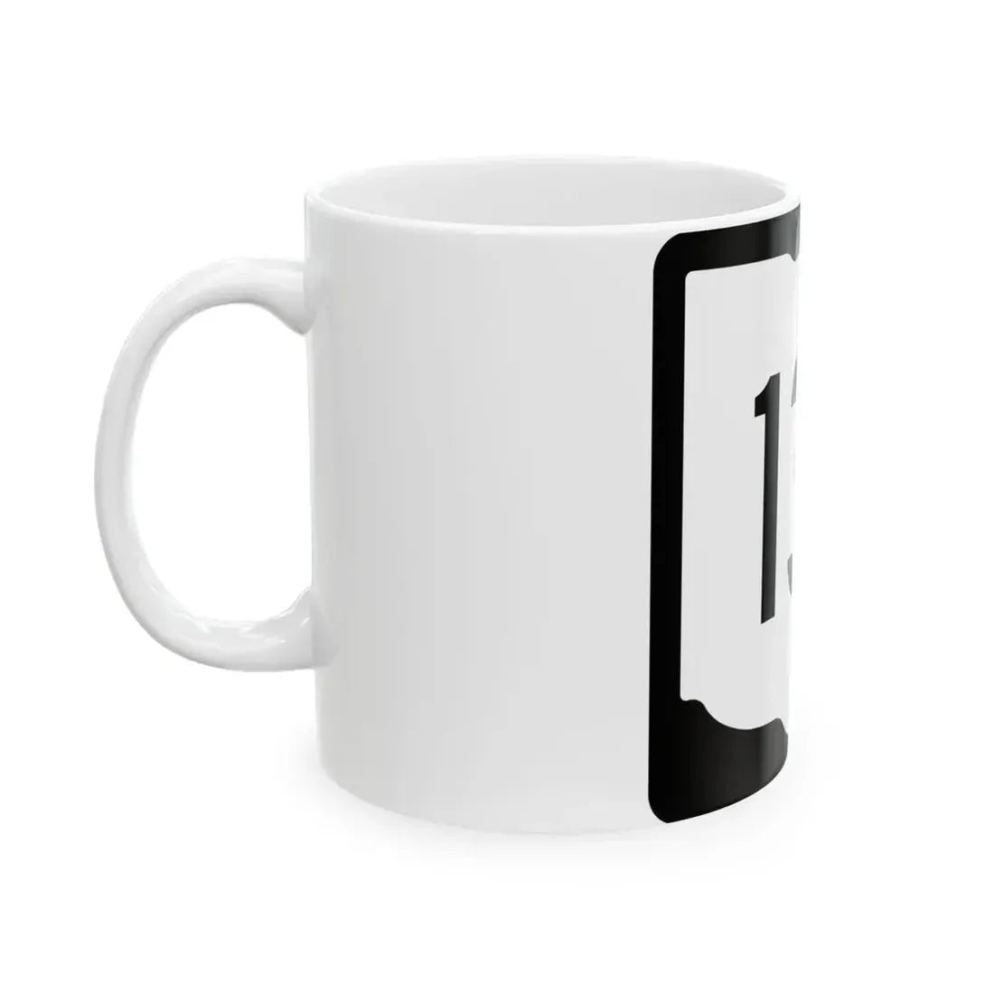 OH-133 1967 (Ohio) (Road Sign) White Coffee Mug - Go Mug Yourself
