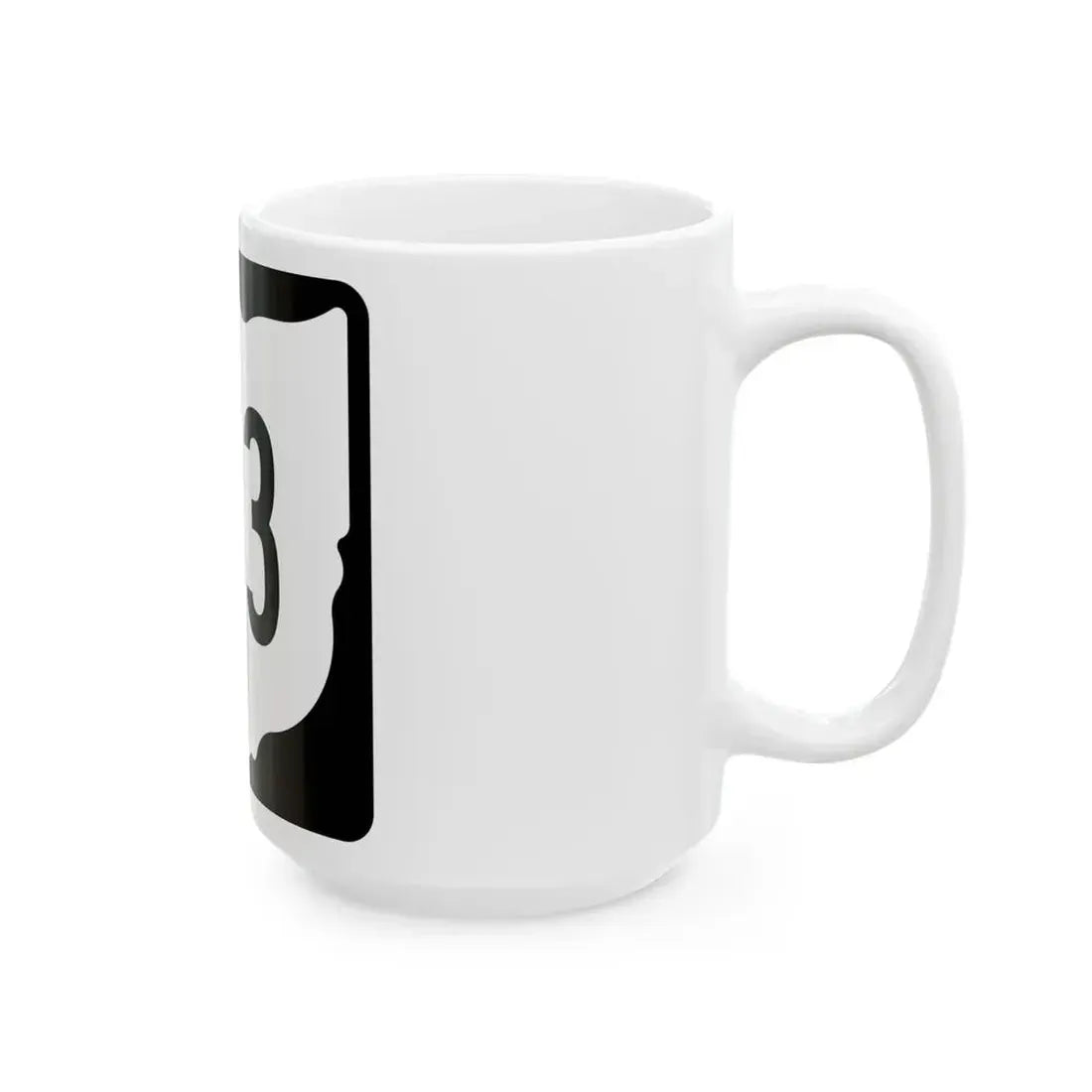 OH-133 1967 (Ohio) (Road Sign) White Coffee Mug - Go Mug Yourself