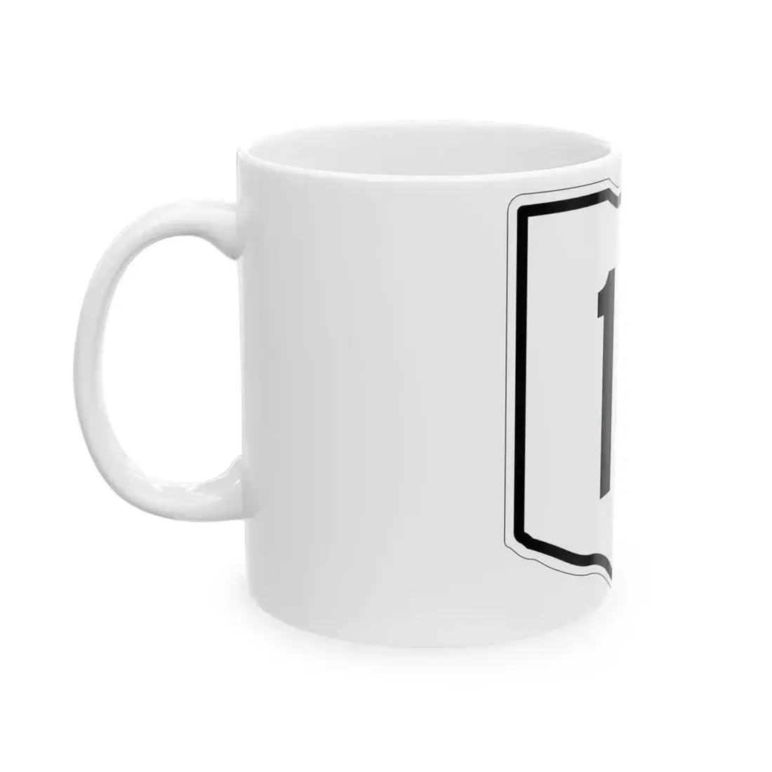 OH-14 1960 (Ohio) (Road Sign) White Coffee Mug - Go Mug Yourself