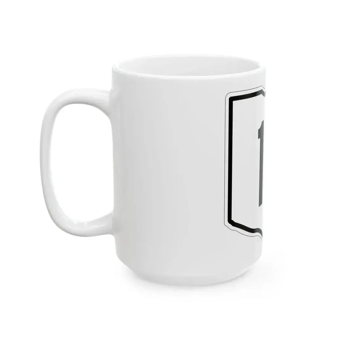 OH-14 1960 (Ohio) (Road Sign) White Coffee Mug - Go Mug Yourself