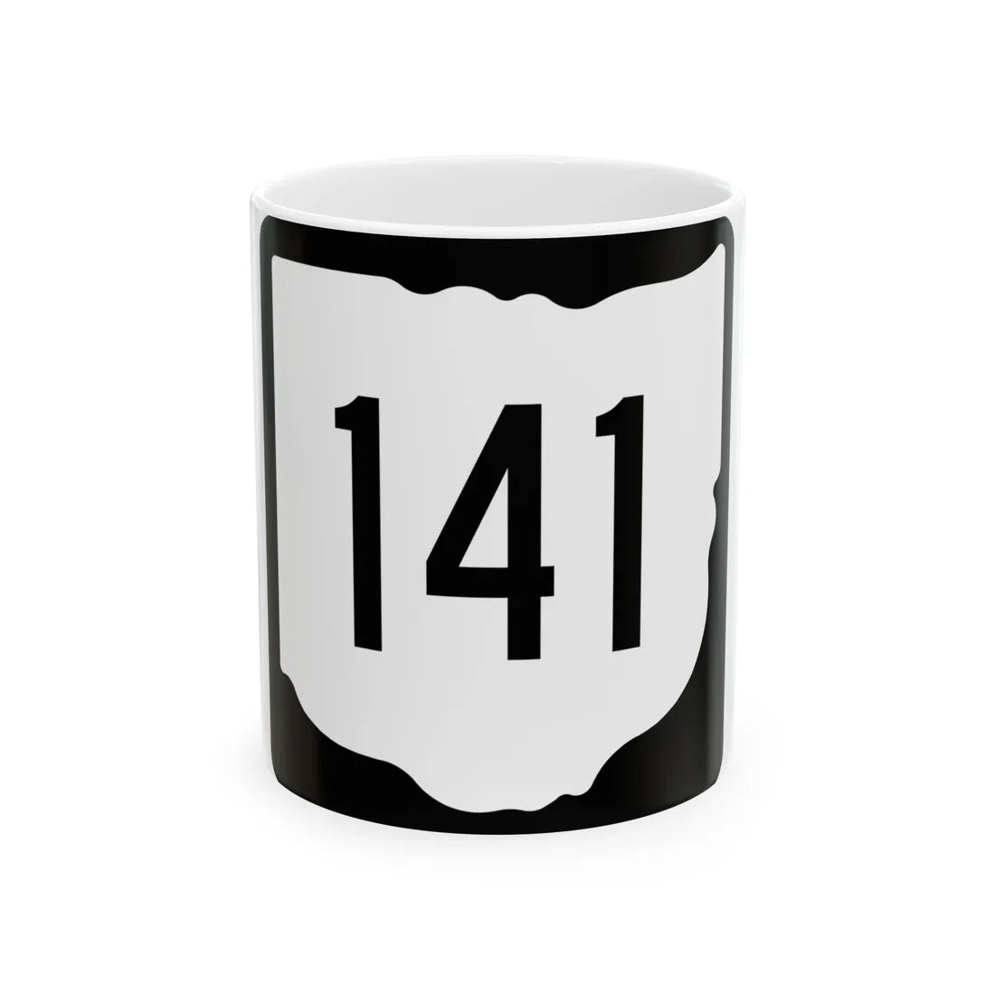 OH-141 1967 (Ohio) (Road Sign) White Coffee Mug 11oz - Go Mug Yourself