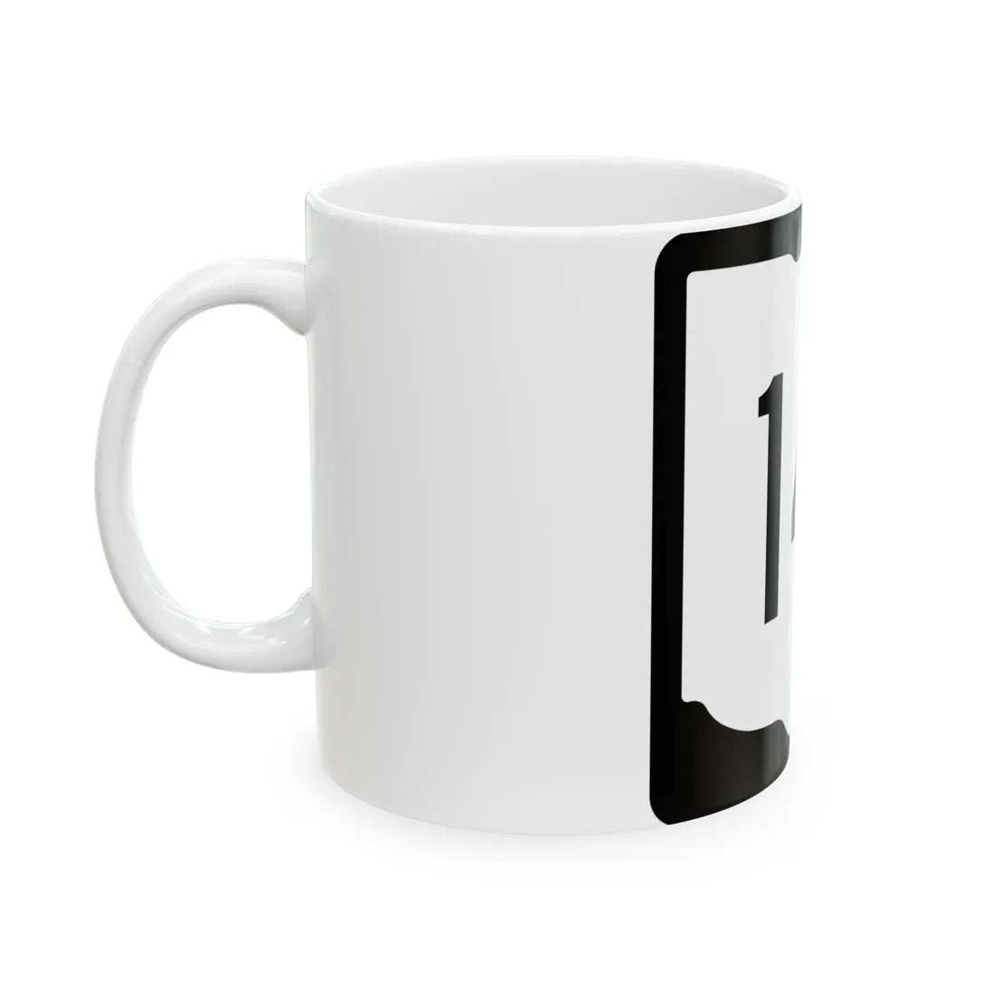 OH-141 1967 (Ohio) (Road Sign) White Coffee Mug - Go Mug Yourself