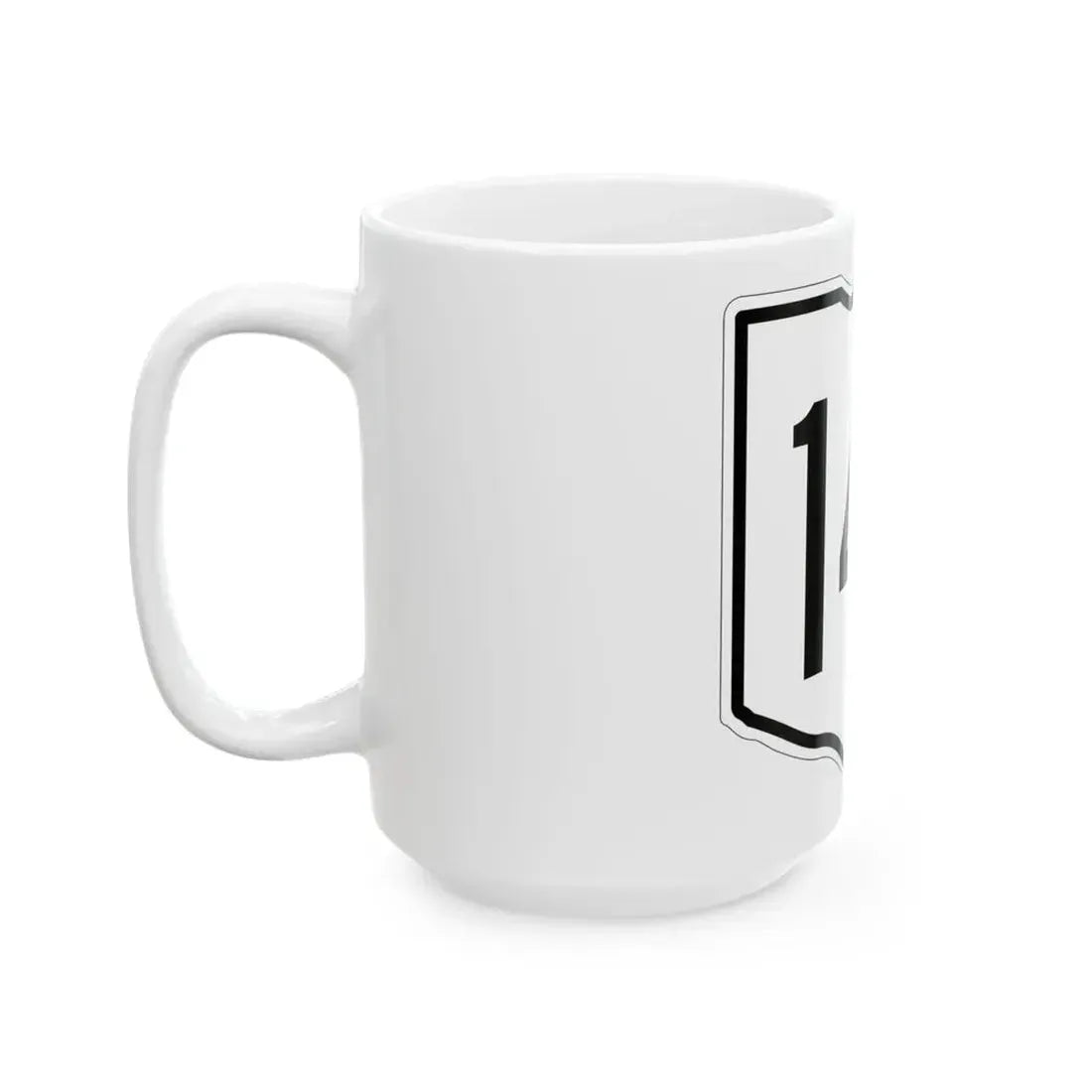 OH-142 1960 (Ohio) (Road Sign) White Coffee Mug - Go Mug Yourself
