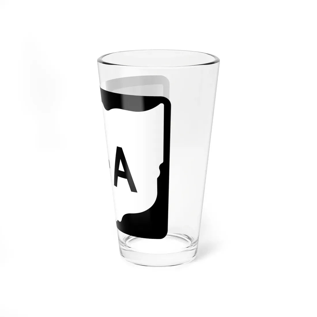 OH-14A (Ohio) (Road Sign) Pint Glass 16oz - Go Mug Yourself