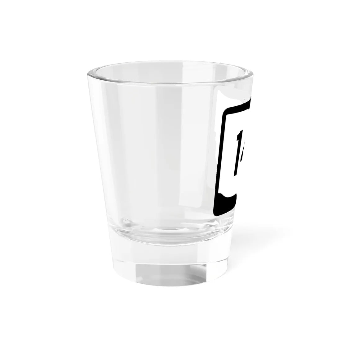 OH-14A (Ohio) (Road Sign) Shot Glass 1.5oz - Go Mug Yourself