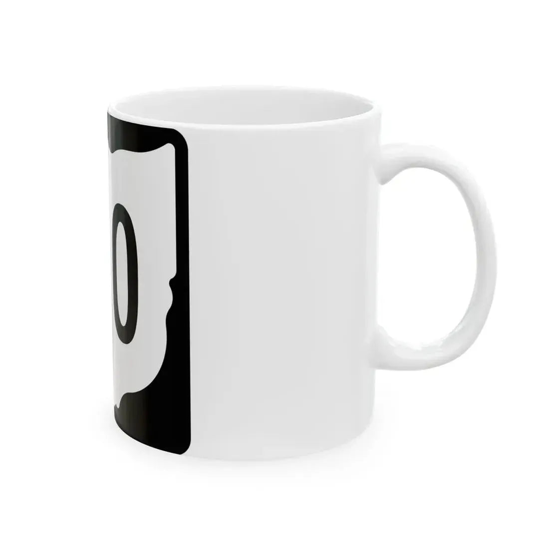 OH-150 1967 (Ohio) (Road Sign) White Coffee Mug - Go Mug Yourself