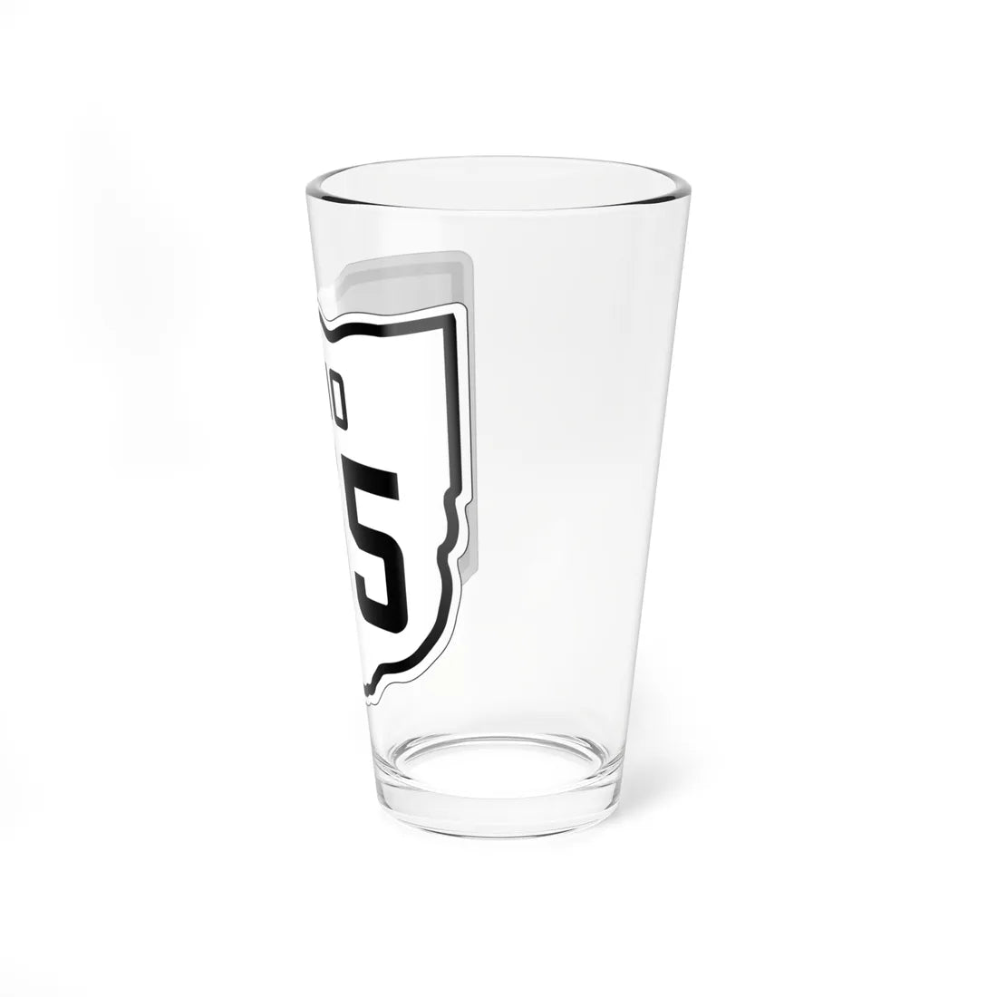 OH-155 1927 (Ohio) (Road Sign) Pint Glss 16oz - Go Mug Yourself