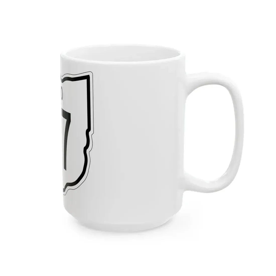 OH-157 1948 (Ohio) (Road Sign) White Coffee Mug - Go Mug Yourself