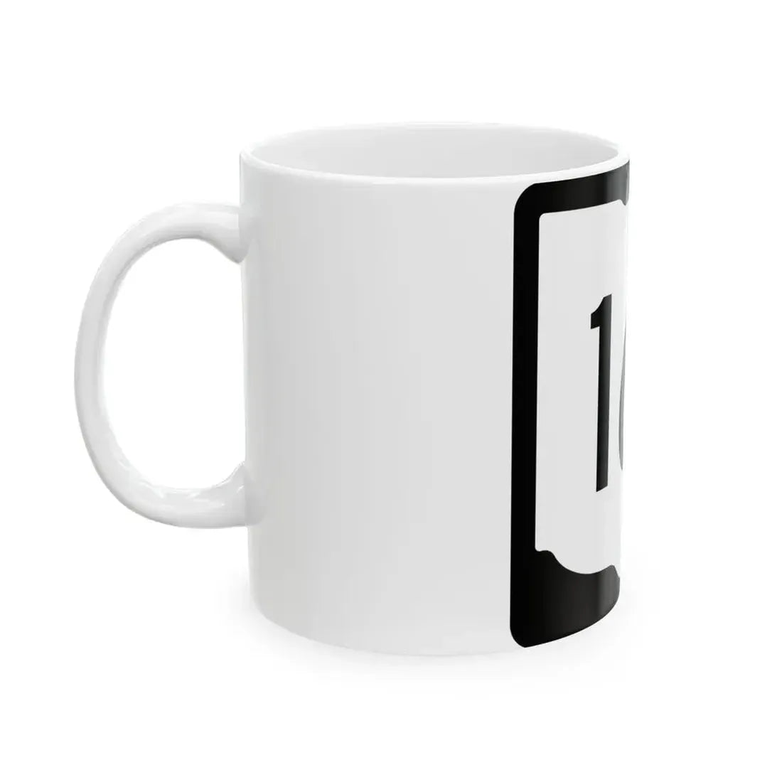 OH-162 1967 (Ohio) (Road Sign) White Coffee Mug - Go Mug Yourself