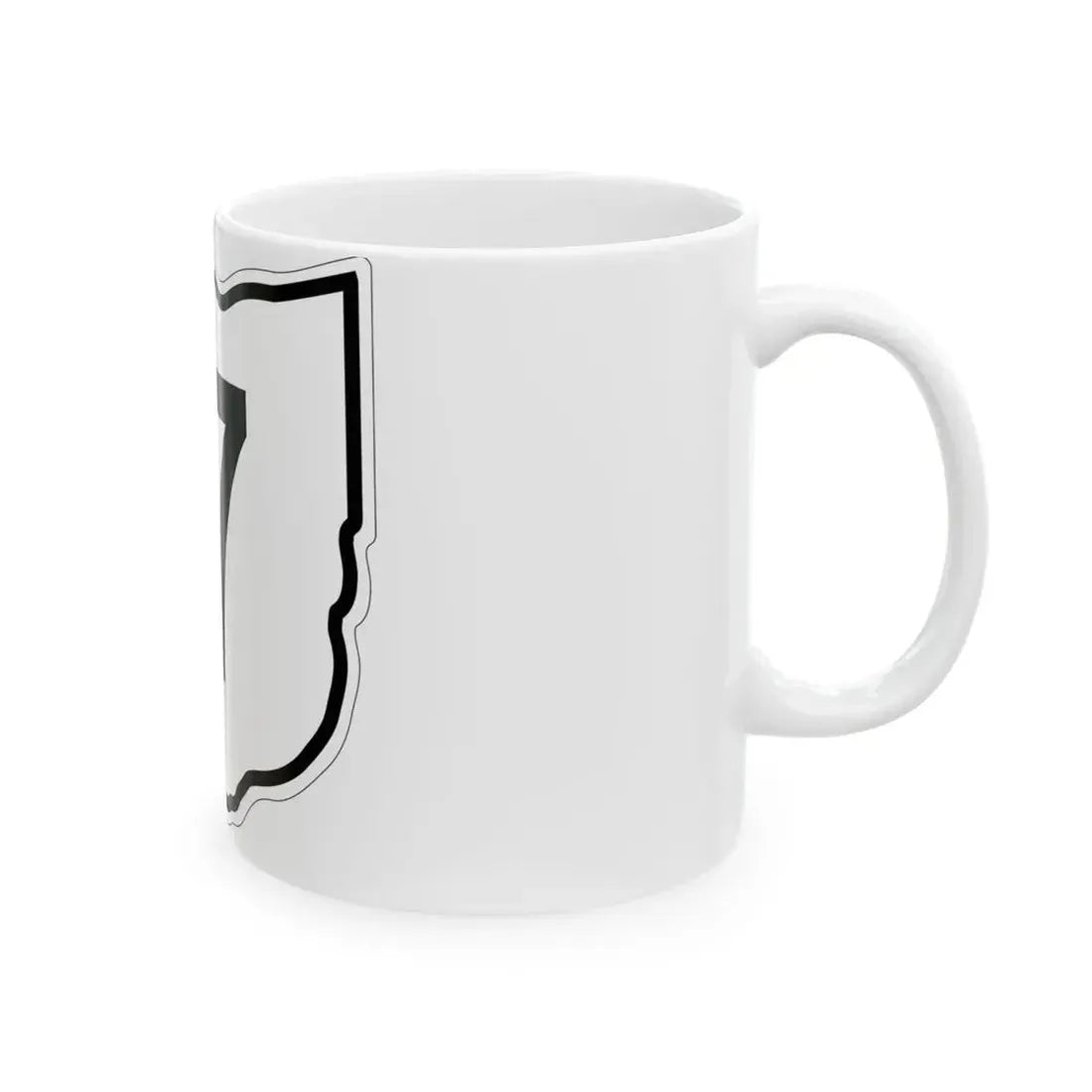 OH-17 1960 (Ohio) (Road Sign) White Coffee Mug - Go Mug Yourself