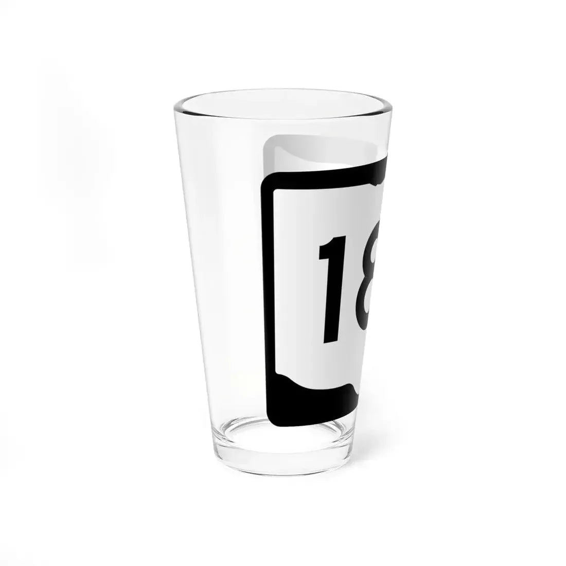 OH-182 (Ohio) (Road Sign) Pint Glss 16oz - Go Mug Yourself