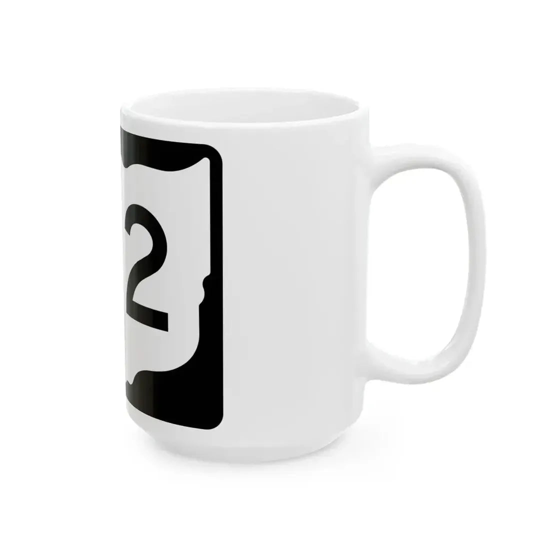 OH-182 (Ohio) (Road Sign) White Coffee Mug - Go Mug Yourself