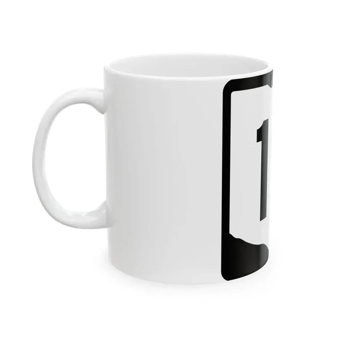 OH-19 (Ohio) (Road Sign) White Coffee Mug - Go Mug Yourself
