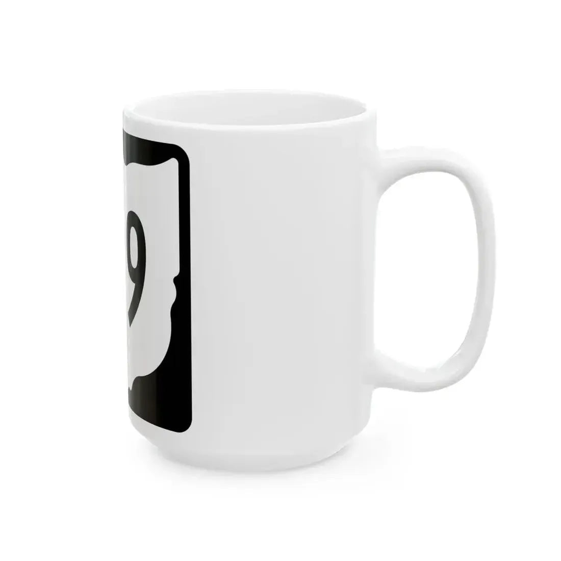 OH-199 1967 (Ohio) (Road Sign) White Coffee Mug - Go Mug Yourself