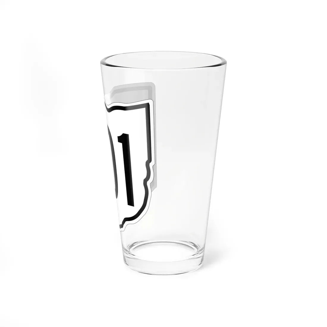 OH-201 1960 (Ohio) (Road Sign) Pint Glass 16oz - Go Mug Yourself
