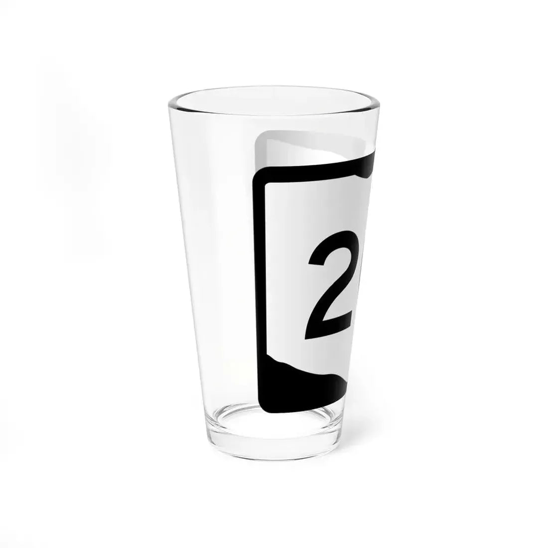 OH-201 (Ohio) (Road Sign) Pint Glss 16oz - Go Mug Yourself