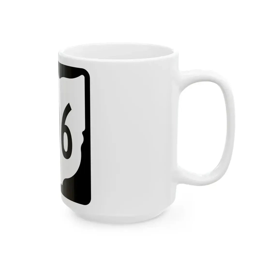 OH-206 1967 (Ohio) (Road Sign) White Coffee Mug - Go Mug Yourself